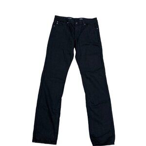 JEGGOLOGY JEANS Denim Jeans Women's 17 Black Cuffed Distressed Ripped Pants‌